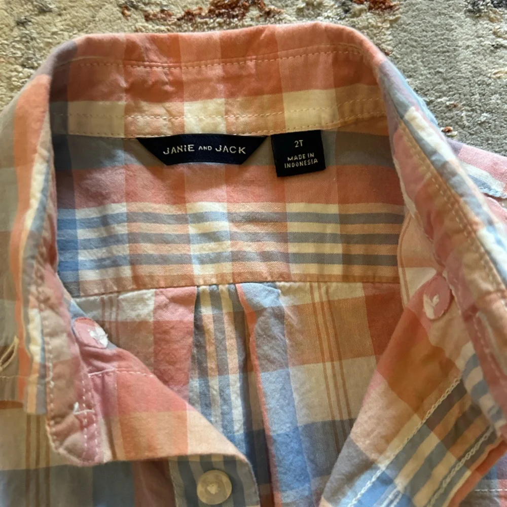 Janie and Jack toddler boy matching set - Picture 3 of 4